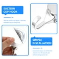 thumbnail image 4 of ifundom Wall Mounted Hooks ABS Strong Adhesion Traceless for Bathroom Kitchen Home Organization, 4 of 6