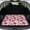 Strawberry Daisy, variant on XYZCANDO Vintage Floral Car Trunk Mat 29" x 39", All-Weather Waterproof Cargo Liner with Non-Slip Backing, Easy-Clean Stitched Edge Protector for SUVs, Sedans and Trucks