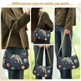 thumbnail image 4 of FORMRS Womens Shoulder Bag with Chain Strap Clutch Purse Cute Tote Handbag, Astronaut Space, 4 of 7