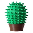 thumbnail image 1 of Cepillo Masajeador de Cactus para Gatos, Poste Rascador Automático, Cepillo de Esquina para Montaje en Pared, Rascador para Gatos de Interior., 1 of 6