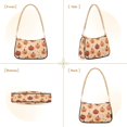 thumbnail image 7 of FORMRS Womens Shoulder Bag with Chain Strap Clutch Purse Cute Tote Handbag, Colorful Halloween Pumpkin Pattern, 7 of 7