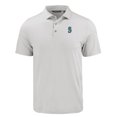 thumbnail image 2 of Men's Cutter & Buck White Seattle Mariners Coastline Epic Comfort Eco Recycled Polo, 2 of 3