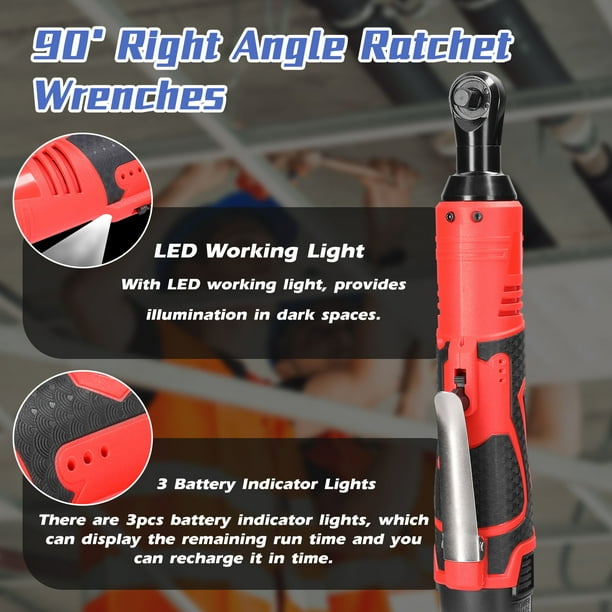 TFixol Multifunctional 16.8V Impact Wrench Cordless Rechargeable