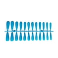 thumbnail image 4 of False Nail Tips Shiny Color Super Coffin Manicure Tools Shiny Solid Press Lady Detachable DIY Accessories Artificial Fingernails Peacock Blue, 4 of 7