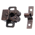 thumbnail image 1 of Gate Lock Cabinet Wardrobe Door Latch latch Collision Collision Bead Buckle Spring Door Catcher, Silver, 1 of 9