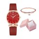thumbnail image 1 of Reloj de pulsera de cuarzo para mujer, nuevo modelo de moda, con correa y estuche de regalo., 1 of 3