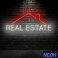 thumbnail image 3 of Handmadetneonsign Real Estate Neon Sign, Real Estate Office Wall Art, Realtor Business Wall Decor 78875, 3 of 5