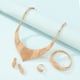 thumbnail image 4 of Conjunto de joyería de moda para damas, 5 piezas, accesorios, joyas de oro, 5 piezas, 4 of 5