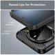 thumbnail image 5 of For Honor Magic7 5G Case Carbon Fiber Texture Brushed Anti Fingerprint Phone Back Cover - Black, 5 of 5