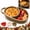 CP-4, variant on Retro Ceramic Divided Baking Dish with Single Handle, Vintage Serving Platter