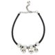thumbnail image 1 of Adjustable Dog Woven Collar Pet Cat Necklace with Bells Gift Pet SuppliesBlack M, 1 of 5