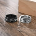 thumbnail image 7 of Vnox Fidget Rings, Stainless Steel Anxiety Ring for Men, Egyptian Ankh Cross Ring, Horus Ring for Relaxing, 7 of 7