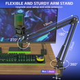 thumbnail image 4 of Micrófono ZealSound Gaming USB con RGB y accesorios, 4 of 7