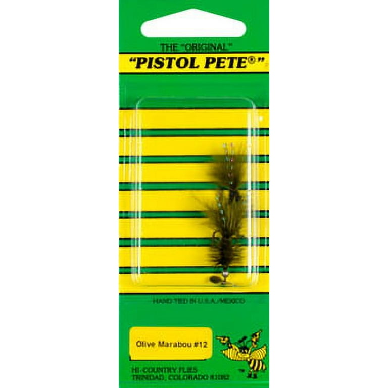Hi-Country Flies Pistol Pete Size 12 - Olive, Flies & Poppers