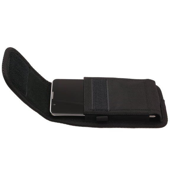 Rugged Case Belt Clip for Samsung Galaxy A52 5G Phones - Holster Canvas Cover Pouch Carry Protective Black Y3A Compatible With Galaxy A52 5G