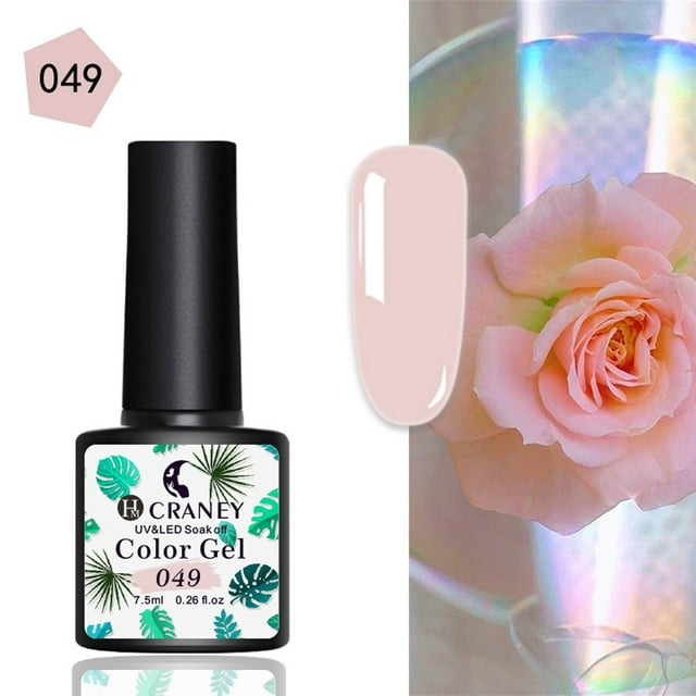 Esmalte de uñas en gel transparente para esculpir uñas, 96 colores, 7,5 ml por frasco, fototerapia removible, productos para uñas.