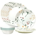 thumbnail image 1 of Corelle® Vitrelle® Signature Wildflower Scatter 12-piece Dinnerware Set, 1 of 4