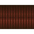 thumbnail image 1 of Ahgly Company Indoor Rectangle Patterned Saffron Red Area Rugs, 7' x 9', 1 of 6