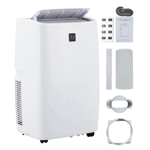 Garvee 14000 BTU Portable Air Conditioner, 3-in-1 AC Unit Cooling 750 sq ft, White