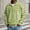Green, variant on Adult Mens Polo T Shirt Long Sleeve Button Tees Shirts Basic Purple Dress Shirts for Men