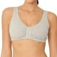 thumbnail image 1 of Sostén Fruit of the Loom con cierre delantero, con realce, gris jaspeado talla 34, 1 of 1