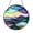 Acrylic 3.5 Inch, variant on Aurora Landscape Stained Glass Pattern Design, Scenic Window Suncatcher Template, Stained Glass Style Digital File for DIY Glass Art