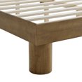 thumbnail image 2 of Modway Runa Wood Full Platform Bed in French Oak, 2 of 10
