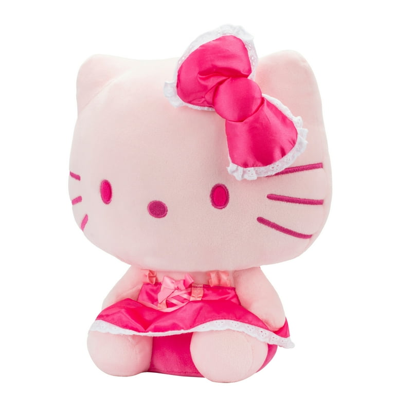 12 inch Pink Monochorme Hello Kitty Childs Plush Toy - Walmart.com