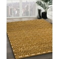thumbnail image 2 of Ahgly Tapis Rectangulaire Abstrait Jaune pour Intérieur, 7 Pieds x 10 Pieds, 2 of 6