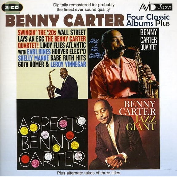 Benny Carter - Jazz Giant / Swingin In The 20s / Sax Ala Carter / Aspects - Music & Performance - CD