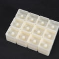 thumbnail image 1 of unbranded 12Pcs Flickering Flameless Tea Lights White Led for Home Bar and Cafe, 1 of 6