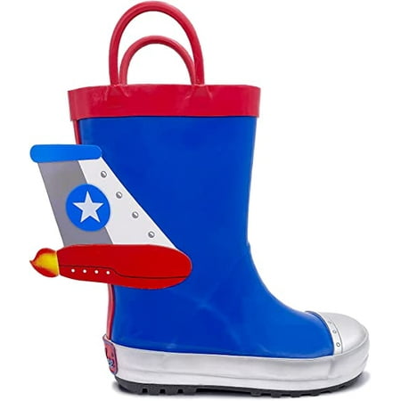 

Bixbee Blue Rocketflyer Rain Boots