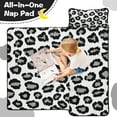 thumbnail image 4 of White and Gray Of Leopard Print Toddler Nap Mats for Kids Preschool,Sleeping Mat Bag or Kids,Toddler Sleeping Bag,Toddler Nap Mat or Daycare, 4 of 6