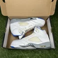 thumbnail image 3 of Ni - ke Size 10.5 - Air Jordan 5 Retro White Stealth 2.0 DD0587 140 Ni - ke Blue Mens Shoe, 3 of 5