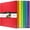 Multi colors, variant on PETGLE Plastic Cutting Boards for Kitchen, Flexible Cutting Mats Set of 7, BPA-Free, Non-Porous, Dishwasher Safe, 15x12 In, 7 Translucent Colors