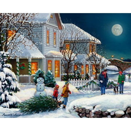 Vermont Christmas Company Holiday Walk - 1000 Piece Jigsaw ...