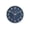 Blue, variant on Monarch Specialties I 9116 Clocks, 12" Round, Wall Clock, Blue Face, White Frame