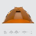 thumbnail image 5 of Outdoors Professional Beach Automatic Pop-up Sun Shelter (Orange), 9005ORG, 5 of 6