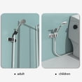 thumbnail image 6 of Fdelink Universal Shower Head Bracket White,Instant Universal Adjustable Shower Head Stand with Hook Stand for Pets Children Dogs Babies Toddlers,1X Universal Shower Bracket, 6 of 8