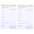 thumbnail image 4 of 2 Count Daily Desk Notepad Planner Notes Weekly Notebook Work, 4 of 8