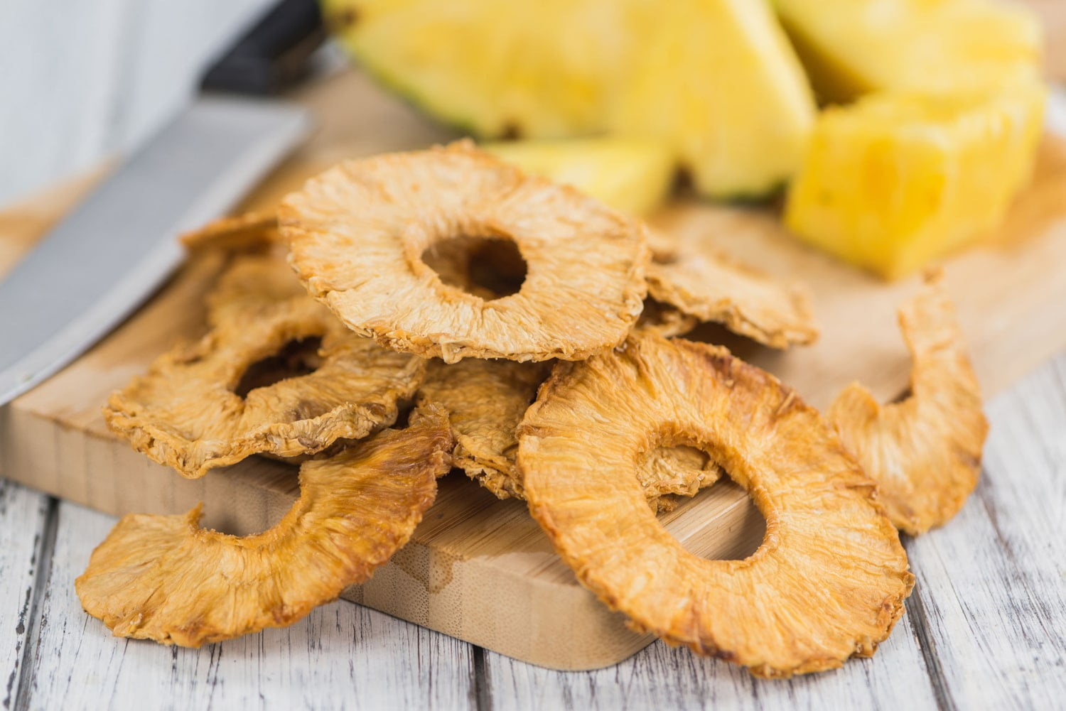 Organic Dried Pineapple Rings, 2 Pounds — Non-GMO, Kosher, Vegan — by Food to Live