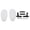 Transparent, variant on YAHHU Motorcycle Hand Guard Universal Handguard Protector Shield For Dirt Bike Electric Vehicles Wind Deflector Kit Reduces Resistance Fits Most Bikes (Transparent)