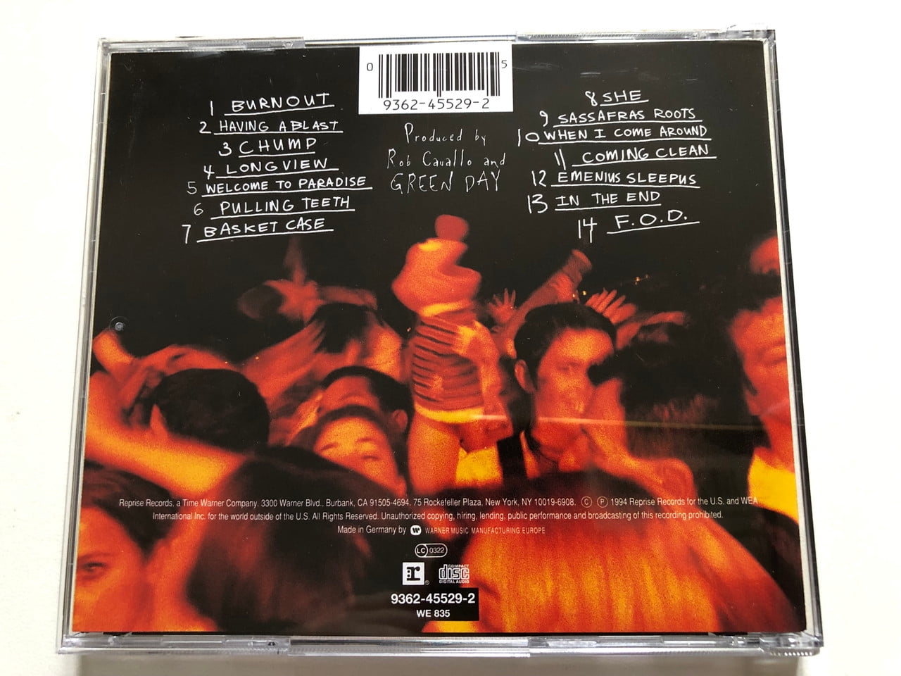 WEA CORP, Green Day - Dookie, CD, Rock Music Album - Walmart.com