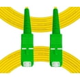 thumbnail image 1 of Cable De Conexión De Fibra Fibergaga-15M(50Ft) Os2 Sc/Apc A Sc/Apc Modo Simple Simplex Opción De Longitud: 0,5M(1,6Ft)-100M(328Ft) 9/125M Cable De Fibra Óptica De Internet De 2,0 Mm De Diámetro Compat, 1 of 5