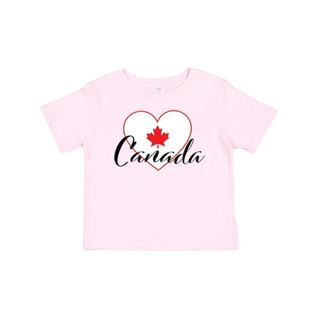 

Inktastic Canada-heart and Maple Leaf Gift Baby Boy or Baby Girl T-Shirt