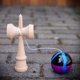 thumbnail image 4 of -pintura adhesiva, perfecta para principiantes, accesorio de cuerda negro y púrpura impreso Hugo Bola de habilidad Kendama japonesa, 4 of 7