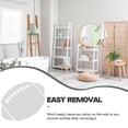 thumbnail image 3 of QUMIIRITY Calcomanía Deportivo En Acrílico Plateado Para De Habitaciones Y Baños, 3 of 8