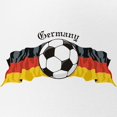 thumbnail image 2 of CafePress - German Soccer / Germany Soccer - Adjustable Unisex Printed Trucker Hat with Mesh Back, 2 of 8