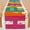 No011, variant on Pride Decorations - Rainbow Table Runner | Pride Accessories for Gay Pride Month - Pride Party Favors Supplies Decor for Outdoor Outside Rainbow Birthday Party