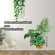 thumbnail image 5 of Injueey Pegatinas de pared de plantas verdes, papel tapiz de PVC, calcomanías autoadhesivas frescas, Mural de arte, telón de fondo, pegatina DIY para Decoración del hogar Injueey HA077479-00, 5 of 6